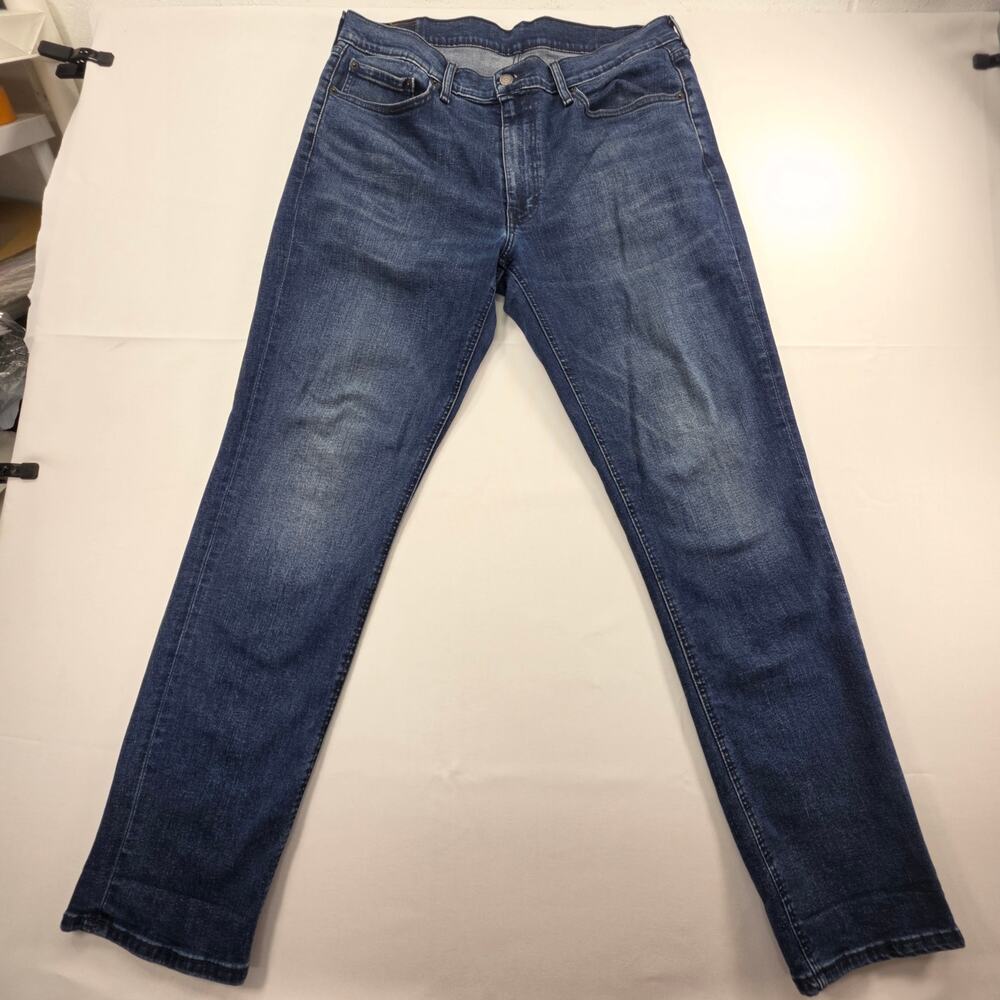 Levi's 541 Athletic Fit Jeans Men's 36x34 Dark Wash Stretch Denim‎ Tapered